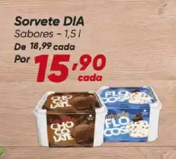 Dia Sorvete DIA Sabores oferta