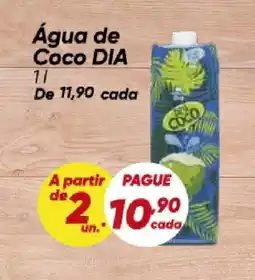 Dia Água de Coco DIA oferta