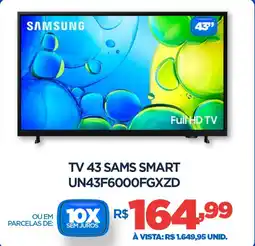 DB Supermercados Tv Samsung Smart UN43F6000FGXZD oferta