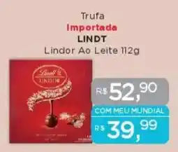 Supermercados Mundial Trufa Importada LINDT oferta