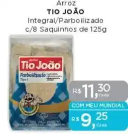 Supermercados Mundial Arroz TIO JOÃO oferta