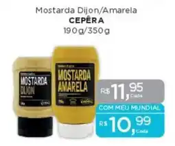Supermercados Mundial Mostarda Dijon/Amarela CEPERA oferta