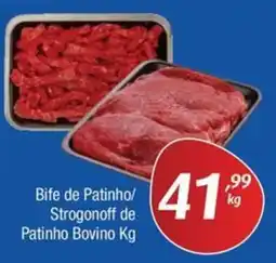 Supermercados Intercontinental Bife de Patinho/ Strogonoff de Patinho Bovino oferta