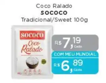 Supermercados Mundial Coco Ralado SOCOCO oferta