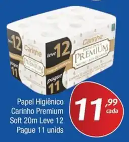 Supermercados Intercontinental Papel Higiênico Carinho Premium Soft 20m oferta
