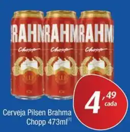 Cerveja Pilsen Brahma Chopp