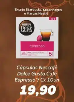 Supermercados Tauste Cápsulas Nescafé Dolce Gusto Café Espresso oferta