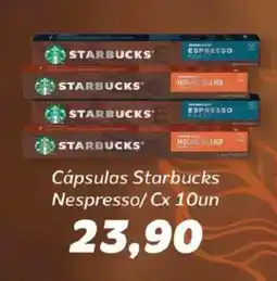 Supermercados Tauste Cápsulas Starbucks Nespresso oferta