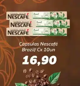Supermercados Tauste Cápsulas Nescafé Brazil oferta