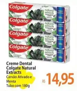 Atacadão Creme Dental Colgate Natural Extracts oferta