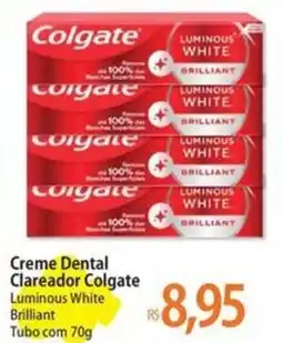 Atacadão Creme Dental Clareador Colgate oferta