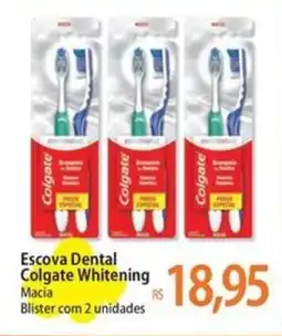 Atacadão Escova Dental Colgate Whitening oferta