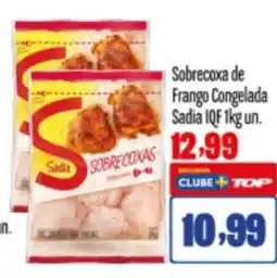Rede Top Sobrecoxa de Frango Congelada Sadia IQF oferta