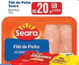 Supermercados Mateus Filé de Peito Seara Bandeja oferta