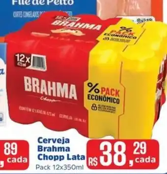 Supermercados Mateus Cerveja Brahma Chopp Lata oferta
