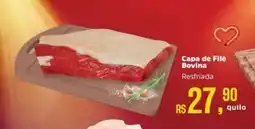Supermercados Mateus Capa de Filé Bovina Resfriada oferta