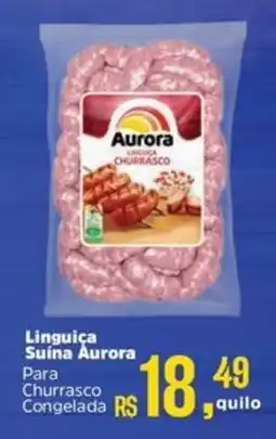 Supermercados Mateus Linguiça Suína Aurora oferta