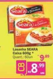 Althoff Supermercados Lasanha Seara oferta