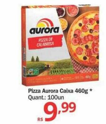 Althoff Supermercados Pizza Aurora Caixa oferta