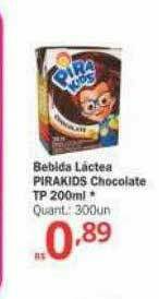 Althoff Supermercados Bebida Láctea Pirakids Chocolate oferta