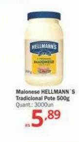 Althoff Supermercados Maionese Hellmann's Tradicional oferta