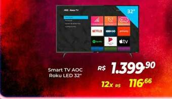 Atakarejo Smart Tv Aoc Roku Led 32 oferta