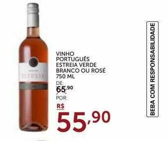 Super Nosso Vinho Português Estreia Verde Branco Ou Rosé oferta