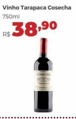 Villarreal Supermercados Vinho Tarapaca Cosecha oferta