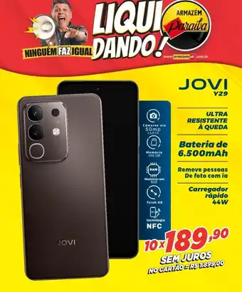 Armazém Paraíba JOVI Y29 oferta