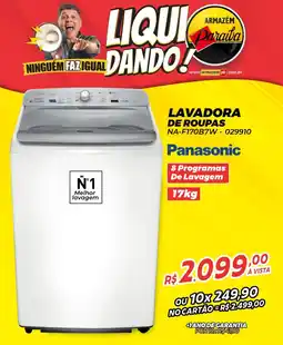 Armazém Paraíba Lavadora de roupas oferta