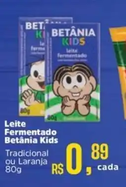 Supermercados Mateus Leite Fermentado Betânia Kids oferta