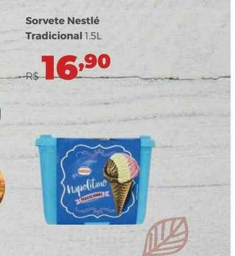Villarreal Supermercados Sorvete Nestlé Tradicional oferta