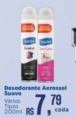 Supermercados Mateus Desodorante Aerossol Suave oferta