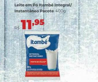 Villarreal Supermercados Leite Em Pó Itambé Integral Instantâneo oferta