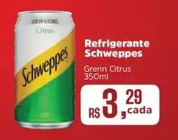 Supermercados Mateus Refrigerante Schweppes Grenn Citrus oferta