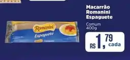 Supermercados Mateus Macarrão Romanini Espaguete oferta