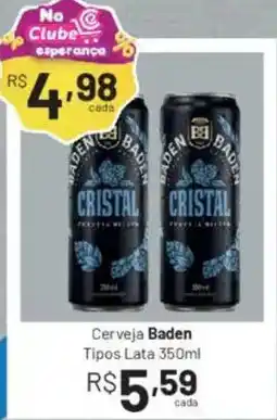 Comercial Esperança Cerveja Baden Tipos Lata oferta