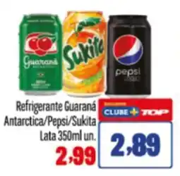 Rede Top Refrigerante Guaraná Antarctica/Pepsi/Sukita Lata un. oferta