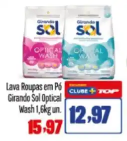 Rede Top Lava Roupas em Pó Girando Sol Optical Wash oferta