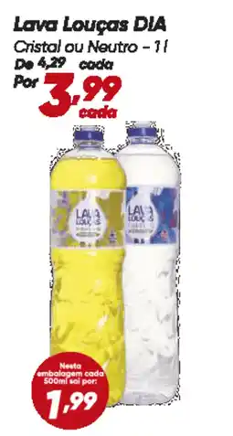 Dia Lava Louças DIA oferta