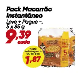 Dia Pack Macarrão Instantâneo oferta