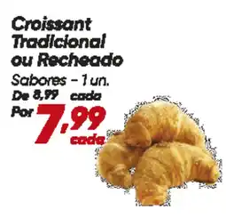 Dia Croissant Tradicional ou Recheado oferta