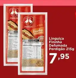 Confiança Supermercados Linguiça Fininha Defumada Perdigão oferta