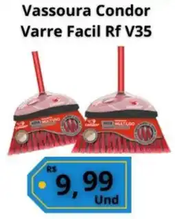Supermercados Pague Menos Vassoura Condor Varre Facil Rf V35 oferta
