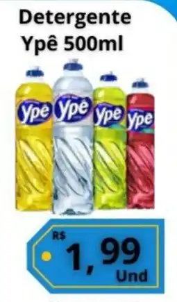 Supermercados Pague Menos Detergente Ypê oferta
