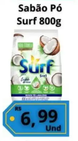 Supermercados Pague Menos Sabão Pó Surf oferta