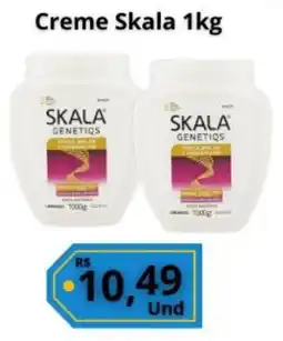 Supermercados Pague Menos Creme Skala oferta