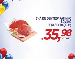 Supermercados BH Chã de dentro/ patinho bovino oferta