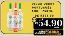 Empório Bahamas Vinho verde português 500 oferta