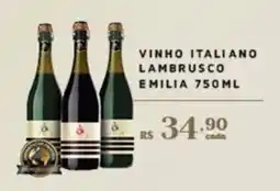 Empório Bahamas Vinho italiano lambrusco emilia oferta